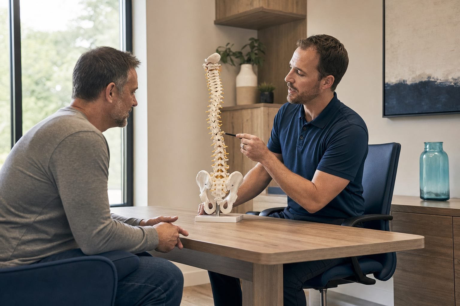 Chiropractic consultation